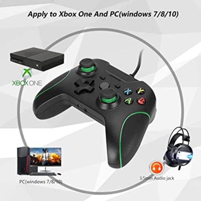 XBOX ONE WIRED CONTROLLER W/AUDIO